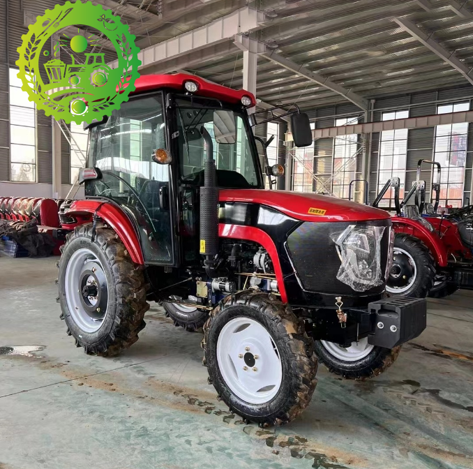 50-100HP Four Wheel Drive Farm Tractor With 540/720rpm PTO and Three ...