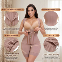 Vente en gros de Fajas Colombianas BBL, vêtements de compression post-chirurgie, gaine amincissante pour femmes, Moldeadoras Para Mujer