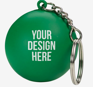 Llaveros de Pelota Antiestrés de Espuma de PU con Logotipo Personalizado, Juguete Promocional para Regalos Corporativos al por Mayor - Product Image 5