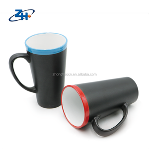Tasses <span class=keywords><strong>de</strong></span> Noël en céramique, fabrication sur mesure, nouveaux produits à succès, <span class=keywords><strong>mug</strong></span> en céramique noir mat pour craie, <span class=keywords><strong>mug</strong></span> à thé <span class=keywords><strong>pas</strong></span> <span class=keywords><strong>cher</strong></span> - Product Image 5