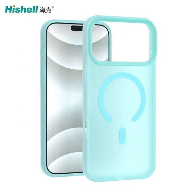 Custom Logo 2.5mm Crystal Silicone Phone Case Shockproof Magnetic Phone Cover for Apple iPhone 17 Pro