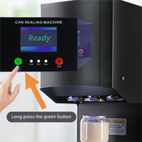 Le fabricant fournit une machine automatique de scellage de tasses de boîtes de conserve de haute qualité pour café, jus, thé, lait, bière