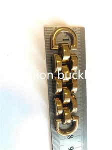 सभी जूते शिवेई ब्रांड मॉडल SW-11 के लिए धातु चेन बकल के साथ कस्टम लक्जरी गोल्डन जूते - Product Image 4