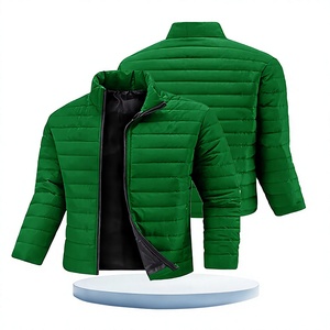Veste matelassée à capuche pour homme, légère et chaude pour l'hiver, idéale pour les activités de plein air et les occasions décontractées - Product Image 1