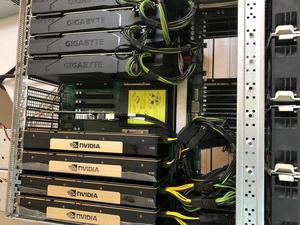 การ์ดแสดงผล Tensor Core V100 PCIe 32ใหม่ตัวเร่งที่ทรงพลังที่สุดในโลกสำหรับการเรียนรู้เชิงลึกแกนเทสลา V10 - Product Image 5