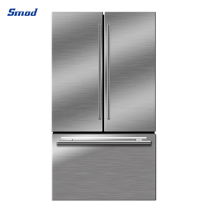 Réfrigérateur à portes françaises Smad 36' No Frost 20,9 pi³ 26,6 pi³ avec congélateur latéral et double porte - Product Image 4