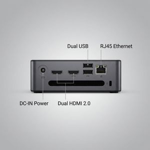 Nuevo Mini PC de Alto Rendimiento Intel I5 12450H Octa Core con 16GB de RAM DDR5, 256GB de SSD <span class=keywords><strong>M</strong></span>.2 NVMe, WiFi <span class=keywords><strong>5</strong></span> + BT4.2 para Uso en el Hogar/Oficina - Product Image 4