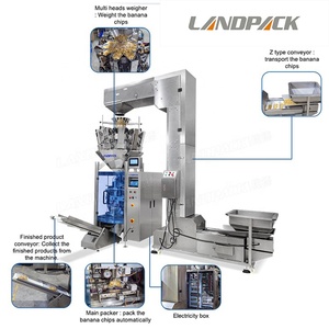 Nhà máy Giá Nitơ Xả Bỏng Ngô Khoai <span class=keywords><strong>T</strong></span>ây Chiên Giòn Chuối Chuối Chip Pringles Snack Khoai <span class=keywords><strong>T</strong></span>ây Chiên Máy Đóng Gói - Product Image 4