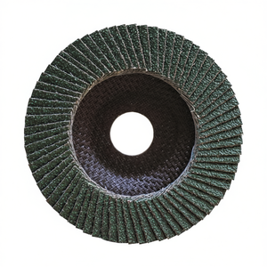 Disque à lamelles plat en zirconium Ttake Ab6700 125x22 mm avec support en fibre de verre, grain 80 - Product Image 2