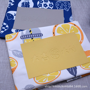 Waterproof Oil Proof <b>Kitchen</b> <b>Apron</b> Fruit Pattern Blue Cat Yellow Lemon Daily Use Cooking <b>Apron</b> - Product Image 1