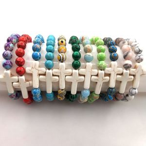Pulsera de Piedra Natural con Cuentas de Vidrio Coloridas, Protección Aura, Plazo de Entrega Rápido, Fabricación de Muestras Personalizadas - Product Image 3