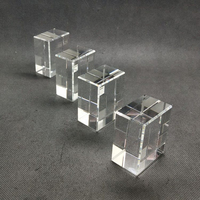 Bloc de verre cristallin vierge K9 en gros pour gravure laser 3D