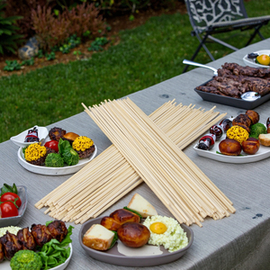 Bán buôn biểu tượng tùy chỉnh xiên tre bán điểm Lolly Waffle Gậy cho ngoài trời barbeque Sản xuất tại Trung Quốc BBQ công cụ - Product Image 6