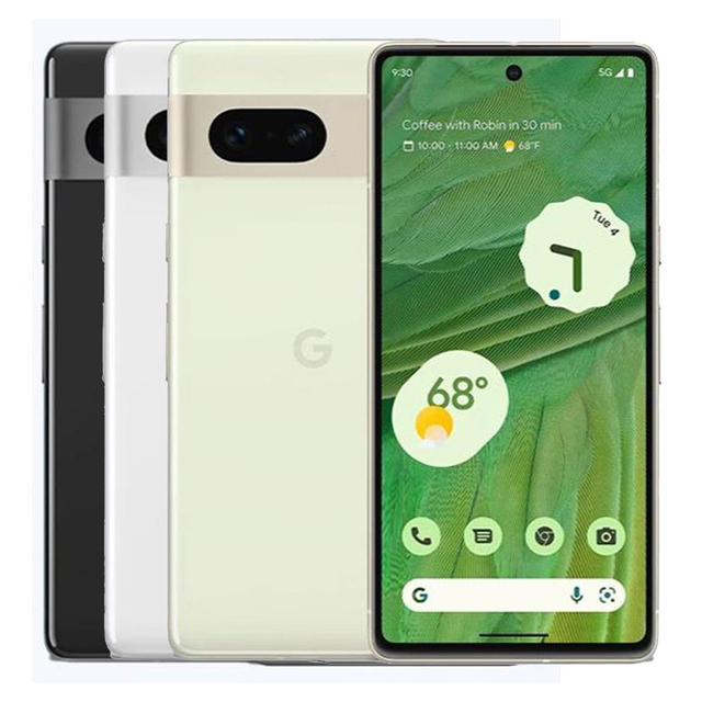 For Original Google Pixel 7 5G 6.3 Inch Octa Core 8GB RAM 128GB/256GB RAM 50MP Unlocked Mobile Phone Free Shipping 5pcs