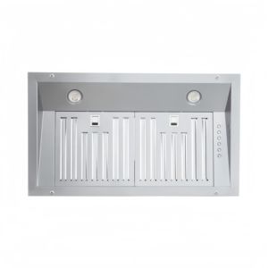 Campana Extractora de Cocina Eléctrica de 28 Pulgadas, 1000 m/h, Filtro de Deflector, Ultra Silenciosa, Motor de 3 Velocidades, Luz LED, Acero Inoxidable, Uso Doméstico - Product Image 1