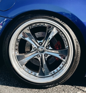 ล้อฟอร์จ Forgex Forged VSKF แบบ 2/3 ชิ้น ขนาด 17 18 19 20 นิ้ว โครเมียม / ขัดเงา ขอบล้อแบบ Step Lip ขอบลึก 5x114.3 5x120 สำหรับ 350Z G35 <span class=keywords><strong>Supra</strong></span> - Product Image 4