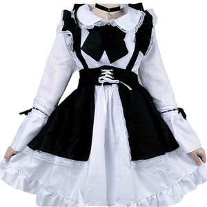 Costumi da Principessa Anime per Bambine all'Ingrosso, Set Cosplay Lolita, Abiti da Cameriera in Spandex Ecoparty - Product Image 1