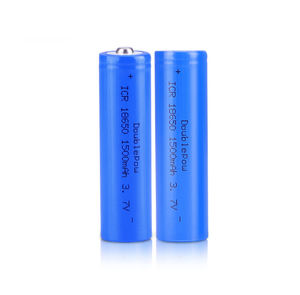 1 year warranty cylindrical lithium ion 18650 <span class=keywords><strong>3</strong></span>,7 v 1500mah 18650 battery rechargeable Li-ion battery for Flashlight - Product Image 5