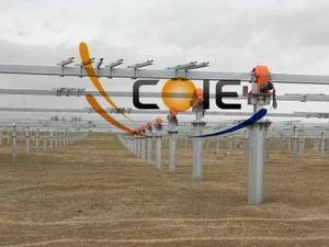 CORESUN 5KW 10KW Motore Elettrico con Riduttore a Vite Senza Fine per Inseguitore Solare, Rapporto di Riduzione 61:1, Precisione 0.17 VE6 VE7 VE9 - Product Image 5