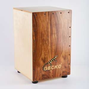 Cajón <span class=keywords><strong>Flamenco</strong></span> Gecko CL50, Instrumento de Percusión de Tamaño Completo, Instrumento Musical Profesional Natural, Cajón con Caja de Ritmos - Product Image 2