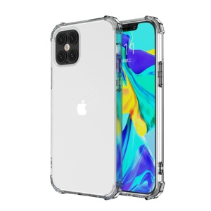 For <span class=keywords><strong>iPhone</strong></span> <span class=keywords><strong>12</strong></span> Case Soft TPU Clear Phone Case Transparent Shockproof Bumper Protective Cases For <span class=keywords><strong>iPhone</strong></span> <span class=keywords><strong>12</strong></span> Pro Max 2020 - Product Image 1