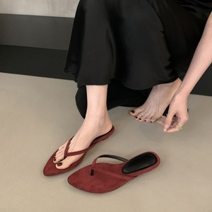 Sandalias de Playa Elegantes y a la Moda con Punta en Pico y Plataforma, Modelo 2026, Antideslizantes para Mujer - Product Image 1