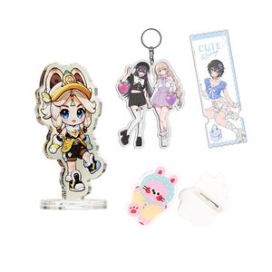 Boce personnalise et conçoit des ensembles de cadeaux de décoration de bureau avec des supports en acrylique personnalisés représentant des personnages de kpop. - Product Image 1