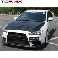 Parachoques Delantero de Fibra de Carbono Estilo OEM para Mitsubishi Lancer Evolution X EVO 10 2007-2015