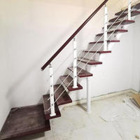 Système de garde-corps en acier inoxydable pour escalier en colimaçon, garde-corps d'ingénierie tout en acier inoxydable, fileté, pour balcon extérieur et centre commercial