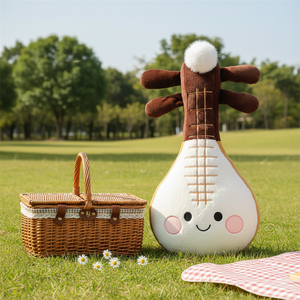 Juguete de Peluche Pipa Estilo Chino, Súper Suave, Realista, Instrumento Musical, Muñeco de Peluche Pipa, Personalizable, Formas Únicas Disponibles - Product Image 6