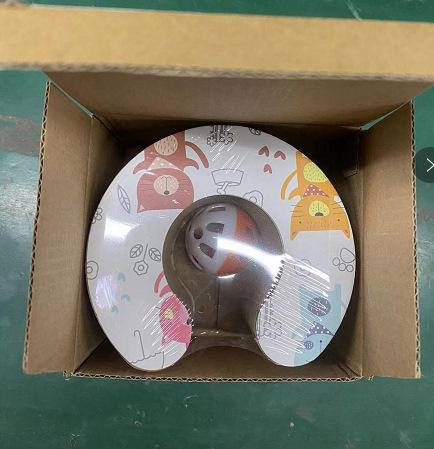 White cartoon printing