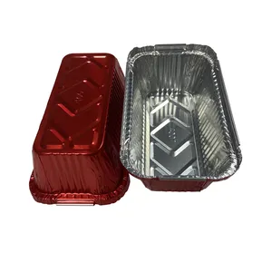 Factory producing 8011 BBQ foil containers/food grade aluminum tray/aluminum foil tray