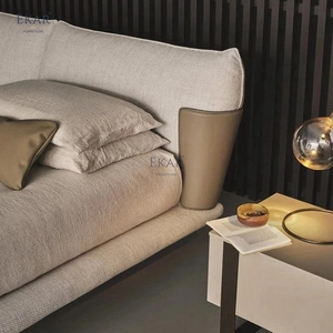 Letto Imbottito Wingear |   Letto Moderno di Lusso con Testiera Alata |   Mobili EKAR - Product Image 4