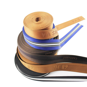 Seitliche Dekorative Streifen für Hosen - Schwarz-Weiß Kariert Jacquard Fischgrätmuster Logo 100% Polyester Kantenband Kleidung 4cm - Product Image 5