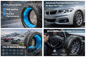 耐久性のあるゴム製カータイヤパッド、爆発防止耐パンク層付き、大型車両・小型トラック用 - Product Image 4