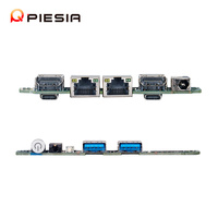 Carte mère Piesia AMD 7940HS 7840HS 8845HS 6600H NUC 2 * DDR5 2 Lan 2 * USB2.0 2 * H-D/Type-C 1 * RS232 X86 carte mère PC industrielle