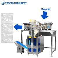 Machine automatique de comptage, scellage et emballage de pilules en capsules à 6 compartiments pour les packs quotidiens, sachets à trois soudures latérales