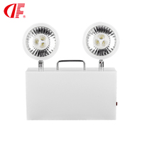 Lampu Darurat Otomatis 220V Dua Kepala LED Isi Ulang Lampu Keluar Keselamatan Hong Kong Led Lighting Ni-cd DF 70 120 Darurat