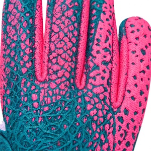 Gants de gardien de but de football personnalisables, respirants, de haute qualité, unisexes, en latex, avec sangle de poignet réglable, protection complète des doigts - Product Image 2