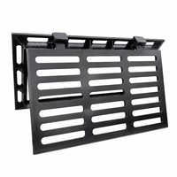 Grille de drainage antivol en fonte ductile à charnières avec cadre pour drainage urbain
