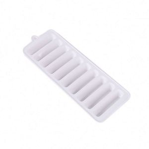 Bac à glaçons en silicone, 10 compartiments, boîte à glaçons, moule à glaçons en bande - Product Image 4