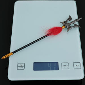 哪吒2动漫电影商品: 鲨鱼将军三叉戟22厘米全金属工艺艺术玩具武器复制品41g - Product Image 5