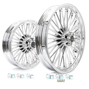 Roues avant et arrière à gros rayons pour <span class=keywords><strong>Harley</strong></span> Softail Deluxe Heritage Rocker Sport Glide Slim Night Train - Product Image 3
