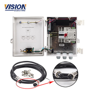 מנוע בנזין קטן מנוע דיזל 5kw8kw מתג כוח כפול 380v/4p לוח בקרה 220v/2p - Product Image 1