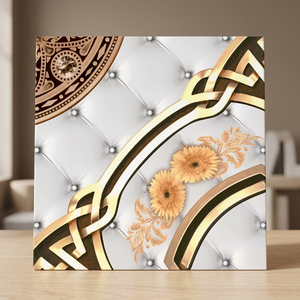 Carreaux de sol en céramique numérique à texture solide 12x12 pouces, design imprimé émaillé pour revêtements de sol intérieurs modernes - Product Image 6