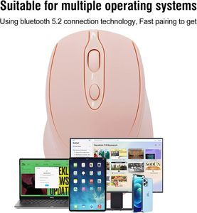 Factory Wholesale Rechargeable <b>Wireless</b> 2.4G Mouse Desktop Computer Laptop Bluetooth Charging <b>Wireless</b> Mouse - Product Image 6
