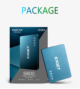 Eaget-disco duro interno S600 sata3.0 de alta velocidad, unidad de estado sólido SSD de 256GB para ordenador portátil y de escritorio - Product Image 6