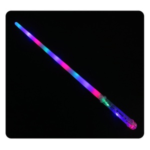 Espada de Juguete con 12 Luces LED, Mango Transparente, Barra Larga Intermitente, Espadas de Juguete para Niños, Accesorios para Fiestas - Product Image 4