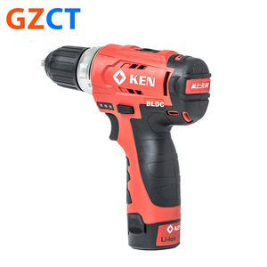 Ken BL7212-20C có thể sạc lại 12V không dây điện tuốc nơ vít không chổi than điện tác động khoan với 10mm công suất thép - Product Image 4