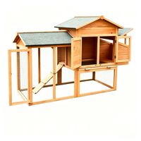 Poulailler en bois étanche, nichoir à œufs, enclos extérieur pour lapins, cage à pigeons, niche pour chats, abri multifonctionnel pour petits animaux